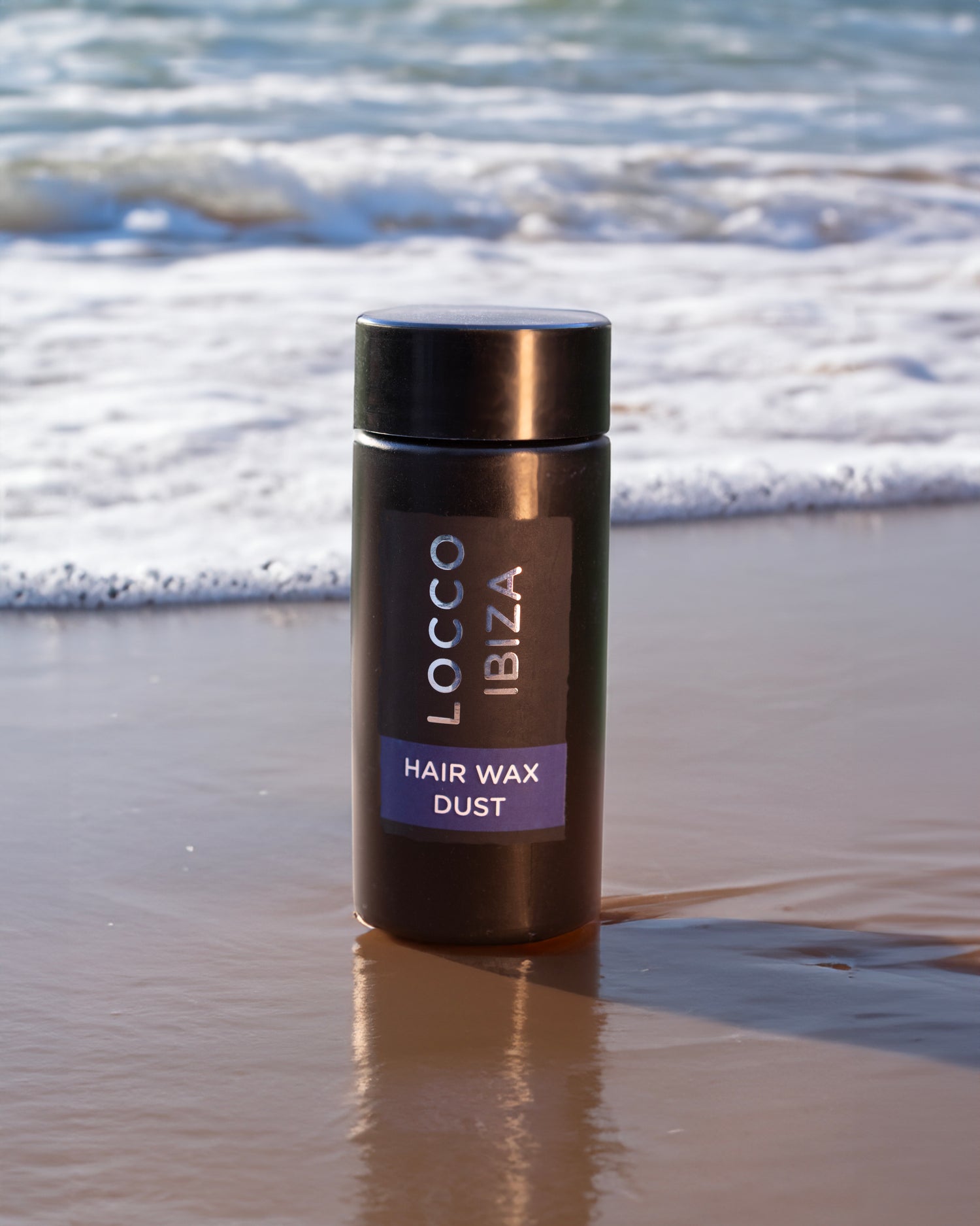 Envase Hair Wax Dust 10g – Cera en polvo capilar vegana Locco Ibiza