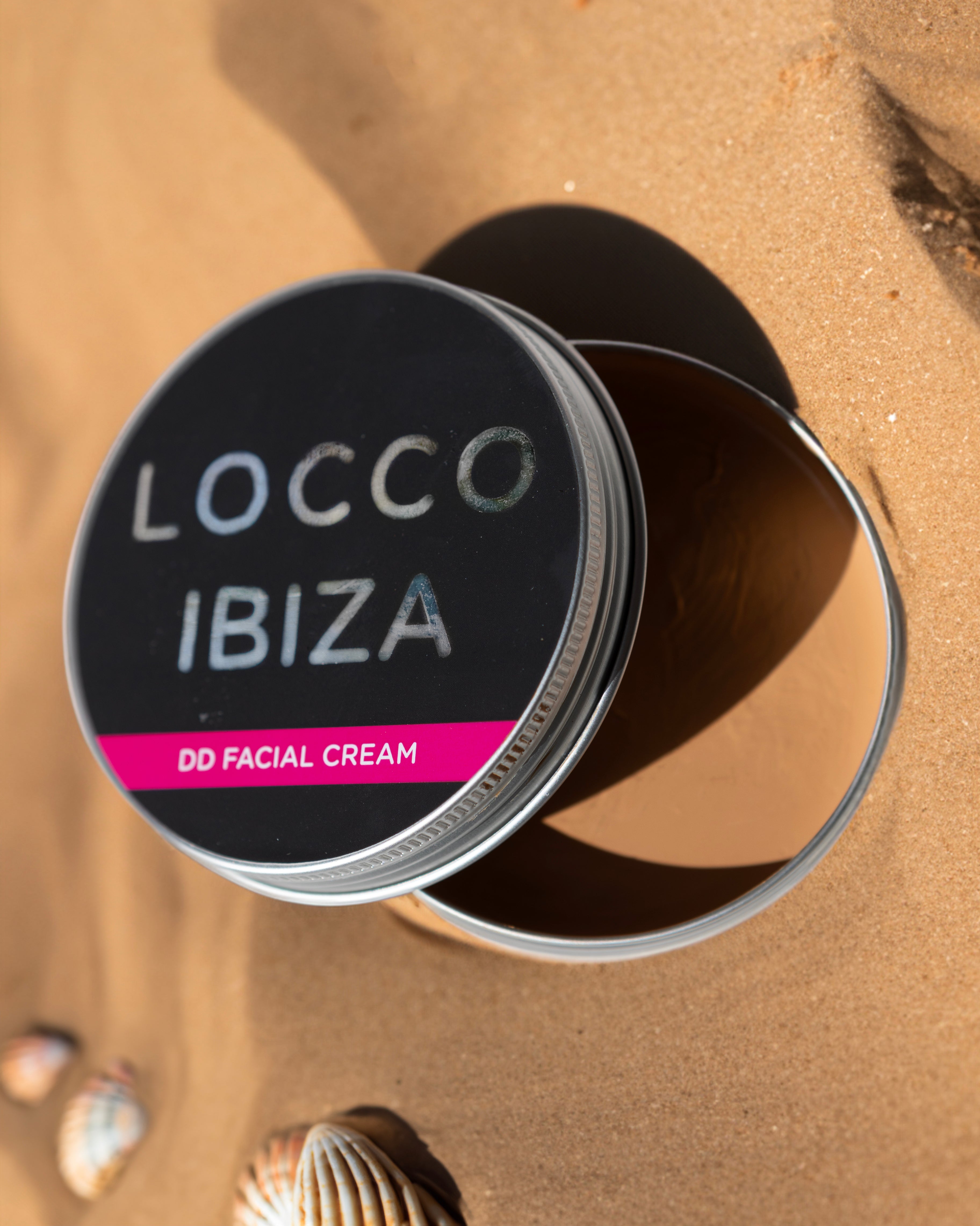 Textura crema facial Sunset Glow in Ibiza – Hidratación profunda y acabado luminoso