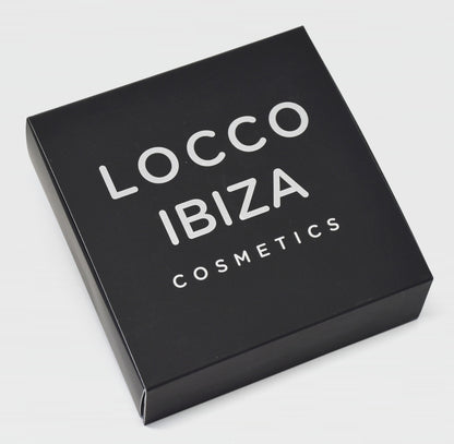 Caja Black Velvet Locco Ibiza – Packaging regalo cosmética natural de Ibiza cosetics