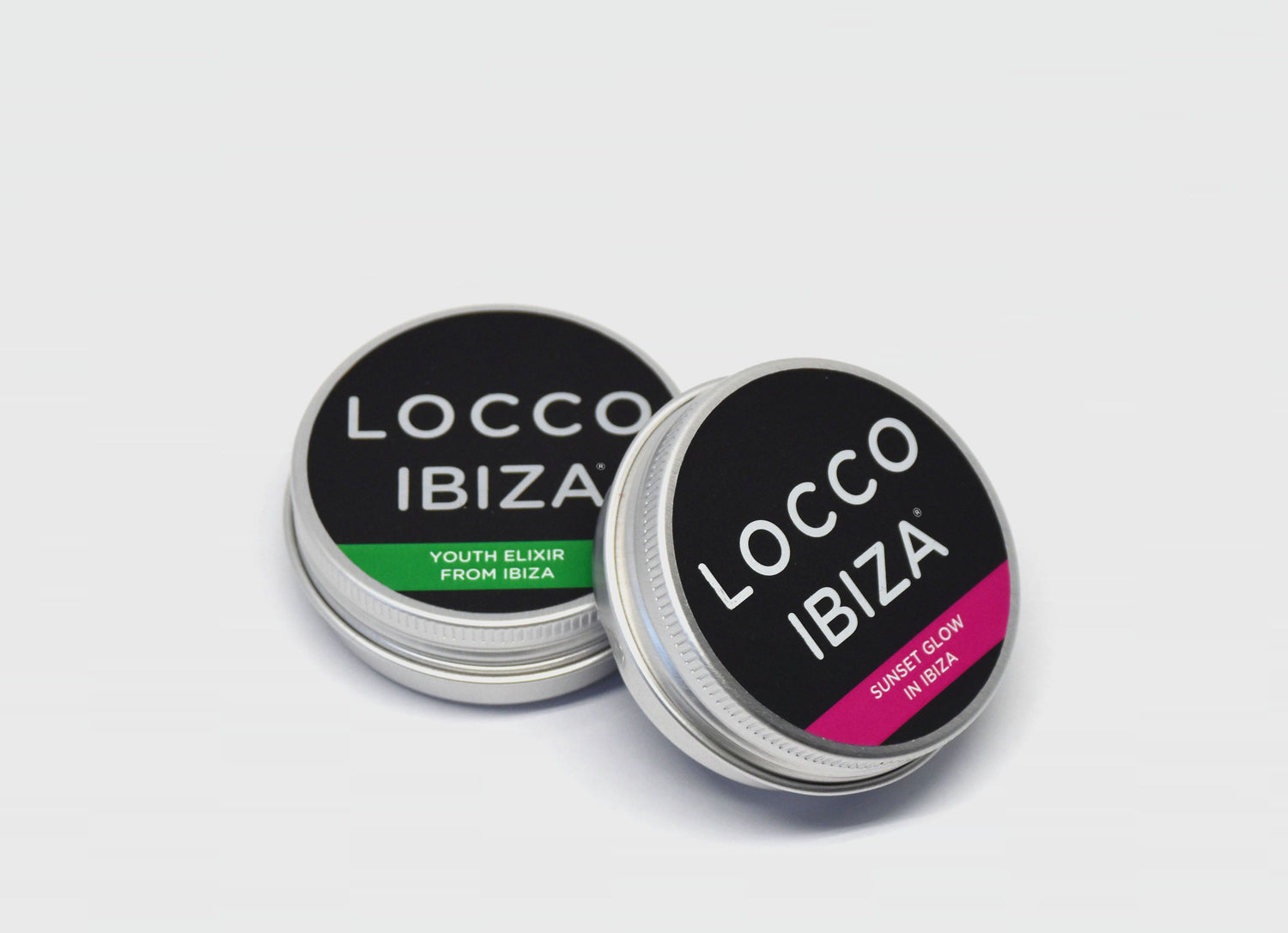 Pack 2 productos Locco Ibiza sin caja – Crema facial y cera capilar cosméticos naturales