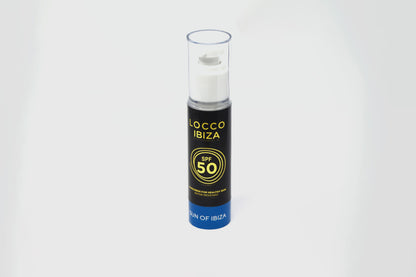 Sun of Ibiza crema solar 50ml – Protector solar facial natural con alta protección UVA UVB